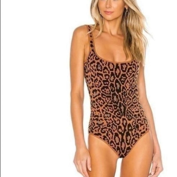 HOUSE OF HARLOW 1960 x REVOLVE | Women’s Safari Leopard Print Body Suit med - Picture 5 of 5